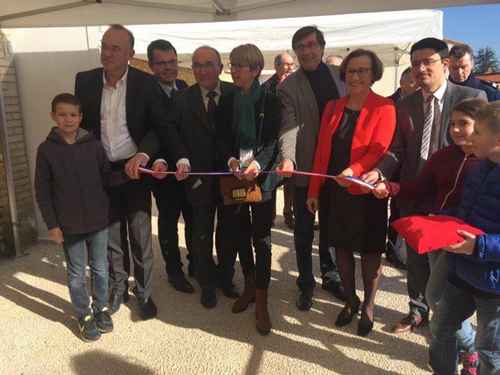 Arnaud charpentier à Inauguration de la salle des fêtes de la commune de st Gemme la Plaine